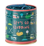 Storage Tin & Golf Sock Set