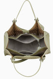 Large Perforated Tote Bag – Everyday Use, Green