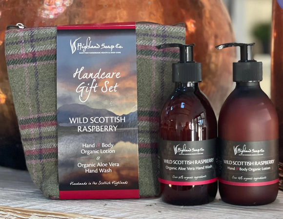 Wild Scottish Raspberry Hand Care Gift Set