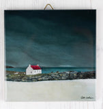 The Isle of Barra Gift Boxed 4.25" ceramic tile