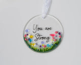 Wildflower Hanging Decoration - You are Strong