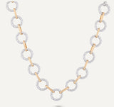 Alesha Contemporary Chain-Link T-Bar Necklace In Gold & Silver-Tone Contemporary Chain-Link T-Bar Necklace In Gold & Silver-Tone