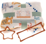 Savannah Animals Safari Milestone Blanket