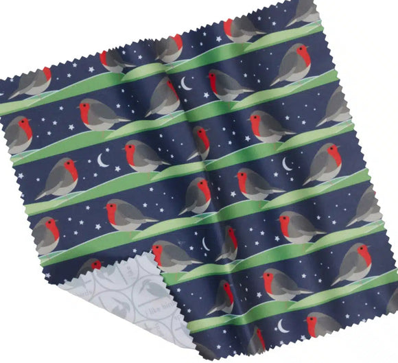 Premium Night Robin Glasses Cleaning Cloth