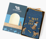 Dog Dad Combed Cotton Socks Matchbox Giftset