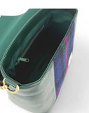 Harris Tweed Highland Messenger Handbag in Baird Check