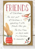 Keepsake Card, Friends At Christmas