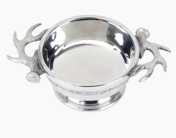 3” Pewter Antler Quaich