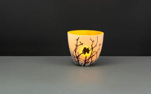 Candle Cup, Golden Circle – Love Owls 3 inch
