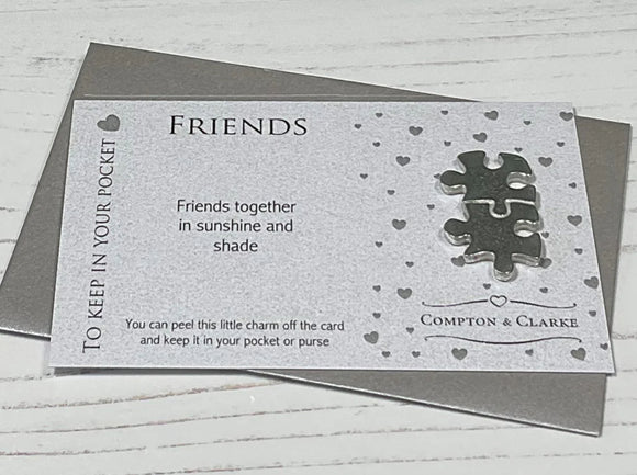 Pocket Charm Card - Friends