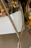 Cross-Body Phone Strap in Gold