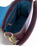 Harris Tweed Highland Messenger Handbag in Pastel Pink