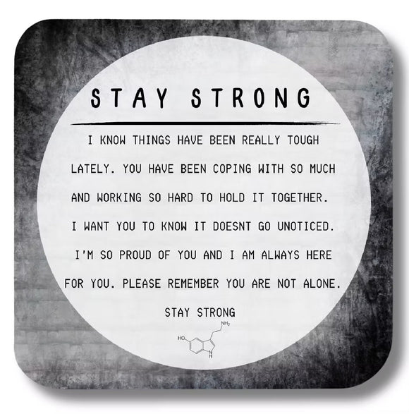 Coaster: Men’s Mental Health Range, Stay Strong