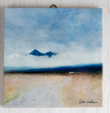 Cuillin Cottage Sligachan Isle of Skye Gift Boxed 4.25" ceramic tile