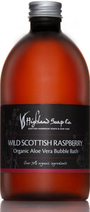 Wild Scottish Raspberry Bubble Bath 500ml