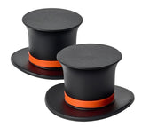 Gentlemen’s Hardware Top Hat Bottle Stopper, Set of 2