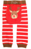 Reindeer Leggings And Socks Set (0-6m)