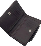Harris Tweed Medium Zip Purse - Country Green