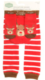 Reindeer Leggings And Socks Set (0-6m)