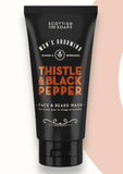 Thistle & Black Pepper Face & Beard Wash, 150ml