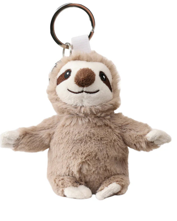 Warmies® Brown Sloth Keyring