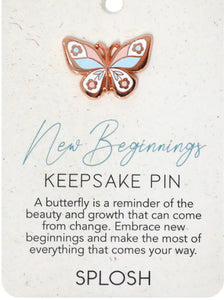 Splosh - Keepsake Pin - New Beginnings