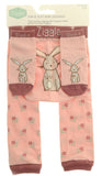 Bunnies Pink Leggings and Socks Set (6 - 12mths)