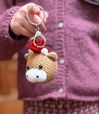 Alfie The Highland Coo Keychain