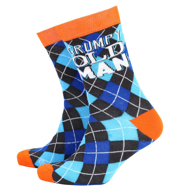 Grumpy Old Man – Mens Bamboo Socks