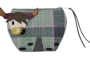 Gosford Tweed Cow Purse