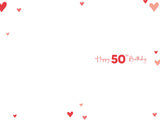 50th Birthday Card