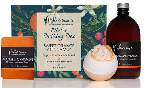 Sweet Orange & Cinnamon Bathing Box