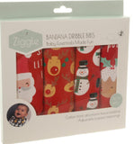 Christmas Reds Bib Set