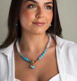 Arran Bay Ocean Toggle Necklace