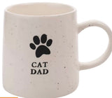 Best of Breed Paw Prints Mug, Cat Dad
