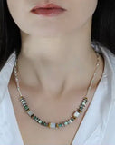 Arran Bay Multi-Colour Semi Precious Necklace - Mint