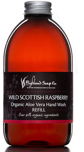 Wild Scottish Raspberry Hand Wash 1 Litre Refill
