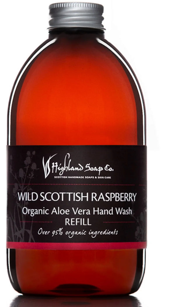 Wild Scottish Raspberry Hand Wash 1 Litre Refill