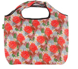 Eco Chic Foldable Reusable Large Shopping Bag Hibiscus