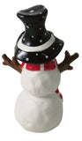 Ceramic Snowman Figure