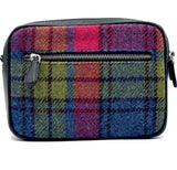 Camera Bag, Blue/Pink Check