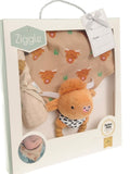 Highland Cow Baby Essentials Gift Set