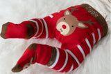 Reindeer Leggings And Socks Set (0-6m)