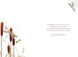 With Heartfelt Sympathy - Dragonflies