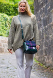 Harris Tweed Highland Messenger Handbag in Baird Check
