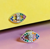 Not So Evil Eye Stud Earrings