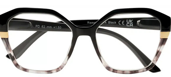 York Black ECO Friendly Reading Glasses 2.0