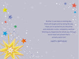 Brilliant Brother In Law On Your Birthday - Shooting Star