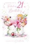 21st Birthday Card
