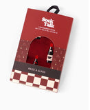Wine Bamboo Socks Matchbox Giftset